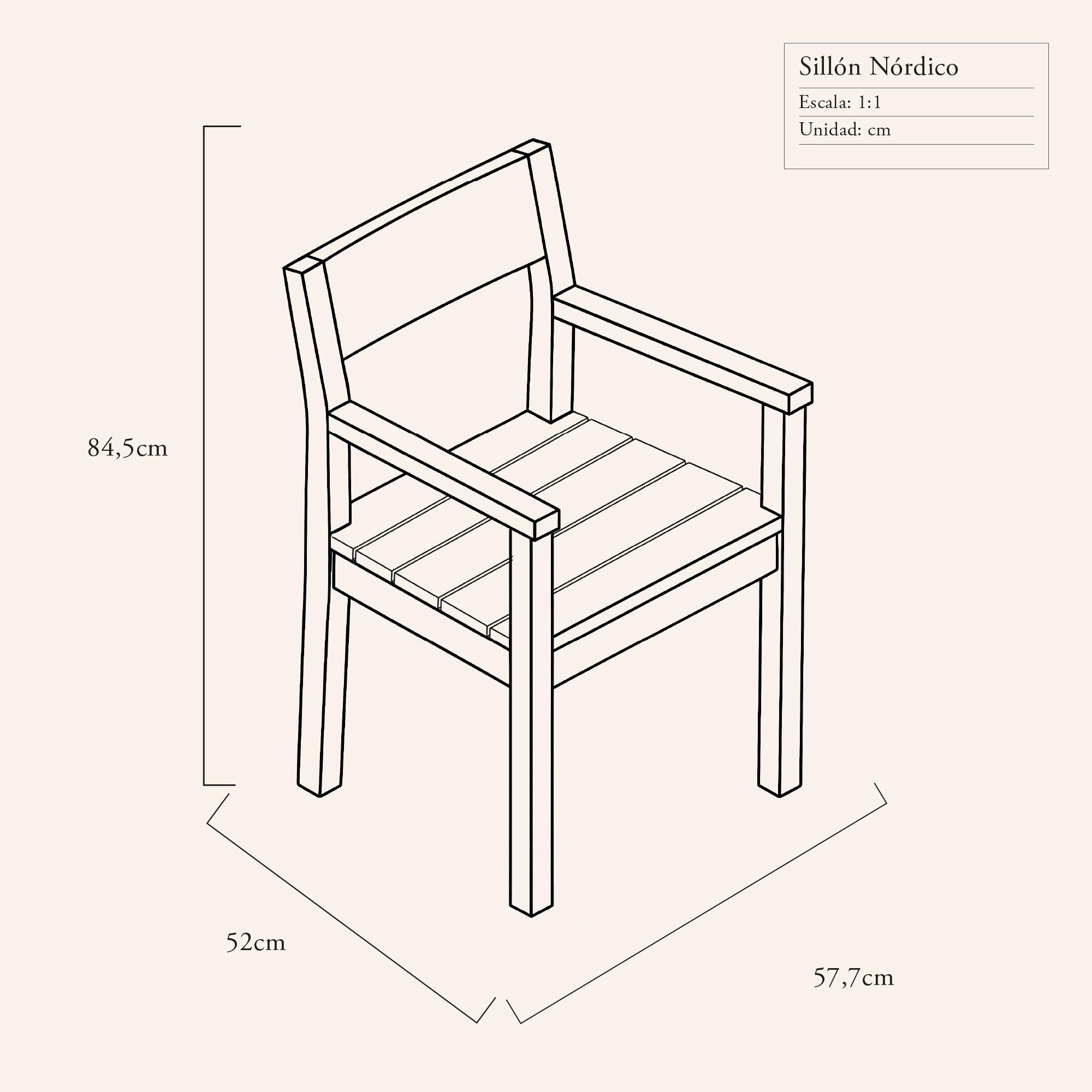 Sillón Nórdico - Imagen 4